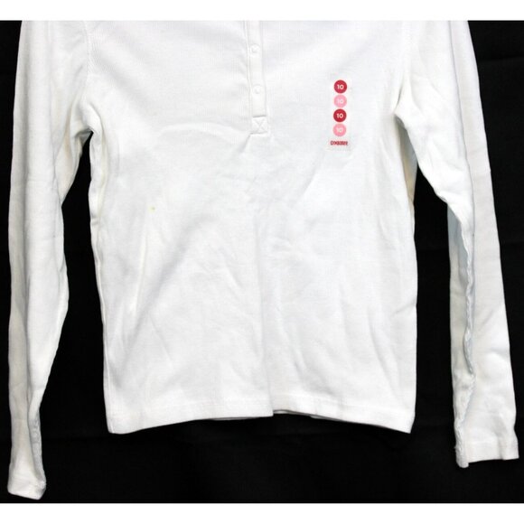 NEW 2006/05 Gymboree Prep Henley 10 Spring Turtle Hoodie T-Shirt Embroidered Whi - Picture 3 of 8